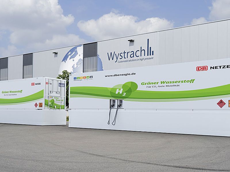 Deutsche Bahn chooses Wystrach for hydrogen refueling station