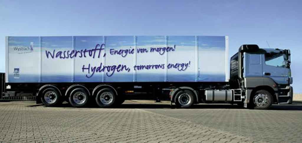 Unternehmens­erweiterung, erster Wasserstoff­trailer